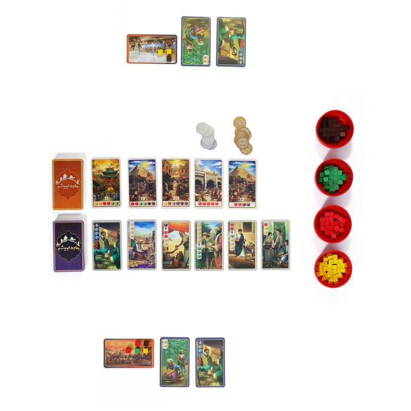 بازی فکری برد باز مدل جاده ابریشم