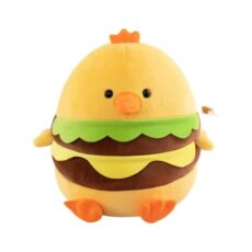 عروسک طرح جوجه همبرگری کد 22 سایز 30 سانتی متر