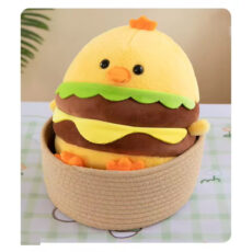 عروسک طرح جوجه همبرگری کد 22 سایز 30 سانتی متر