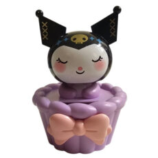 فیگور متحرک خورشیدی کورومی مدل کاپ‌کیکی با چشم بسته و پایه کد 162