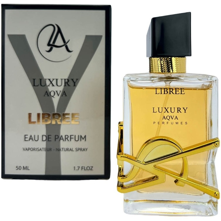 ادوپرفیوم زنانه لاکچری آکوا مدل لیبر حجم 50 میلی لیتر