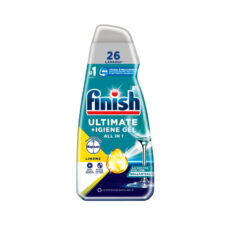 ژل ماشین ظرفشویی فینیش مدل Ultimate +igiene رایحه لیمو حجم 560 میلی لیتر