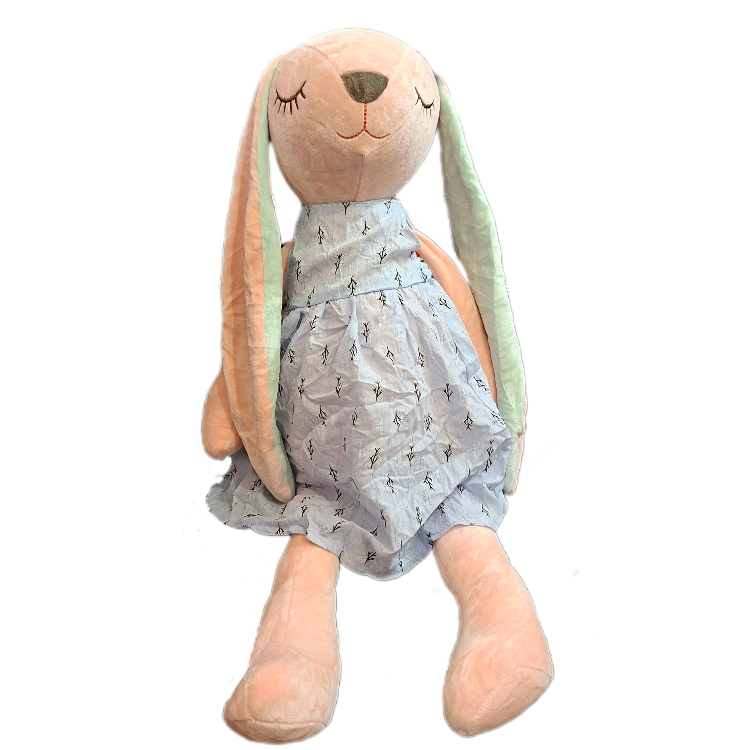 عروسک خرگوش کد 8-110 سایز 95 سانتی‌ متر