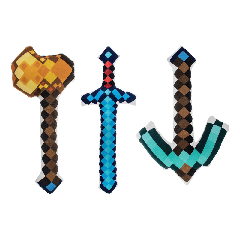 عروسک مدل ماینکرافت مجموعه 3 عددی