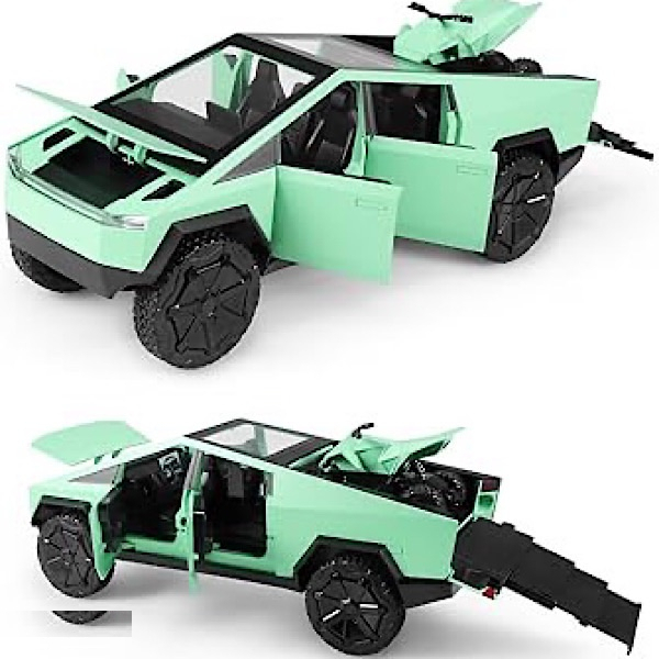 ماشین فلزی تسلا سایبر تراک‌ مدل مقیاس 1/24