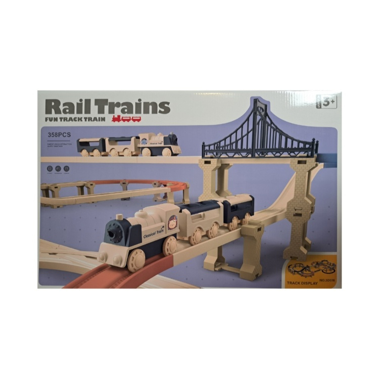 ساختنی مدل قطار 358 قطعه کد 51877