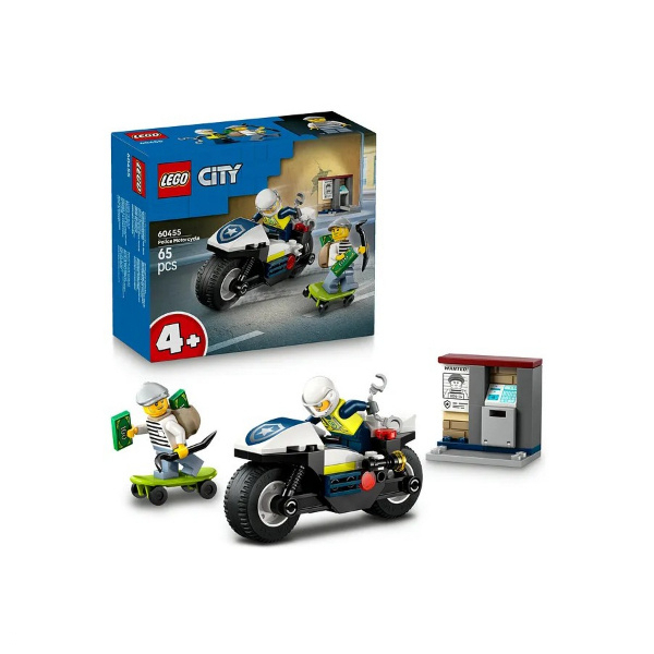 لگو سری سیتی مدل Police Motorcycle کد 60455