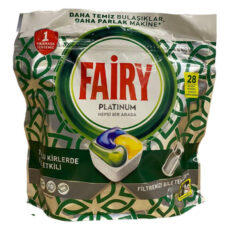 قرص ماشین ظرفشویی فیری مدل پلاتینیوم بسته 28 عددی