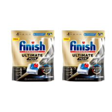 قرص ماشین ظرفشویی فینیش مدل Ultimate Plus Hepsi 1 Arada دو بسته 75 عددی
