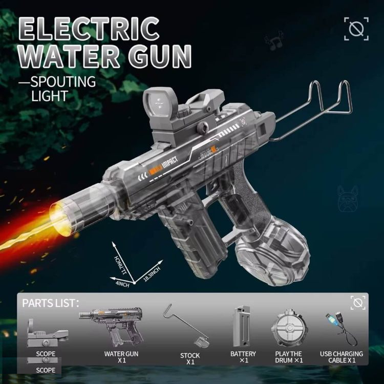 تفنگ آبپاش مدل یوزی