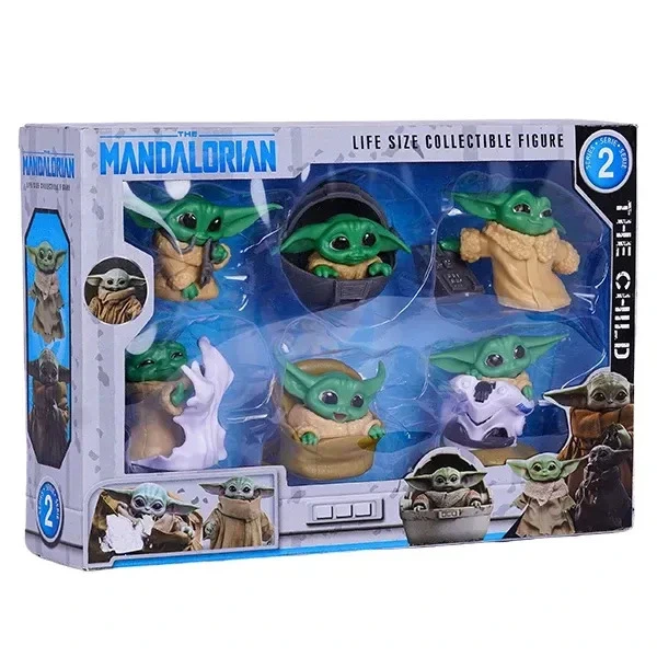 ست فیگور بیبی یودا سری STAR WARS MANDALORIAN کد 1090010153