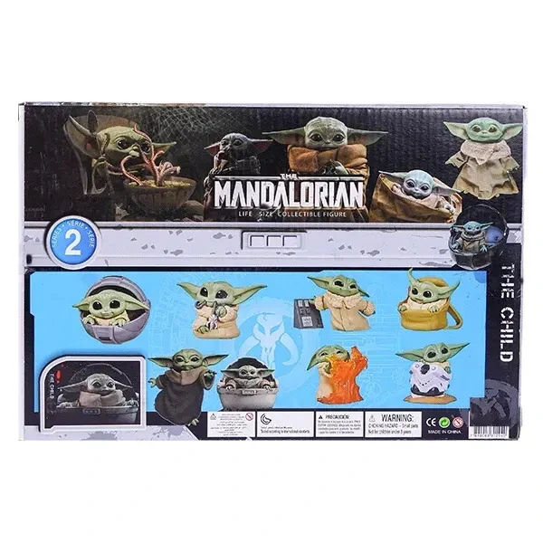 ست فیگور بیبی یودا سری STAR WARS MANDALORIAN کد 1090010153