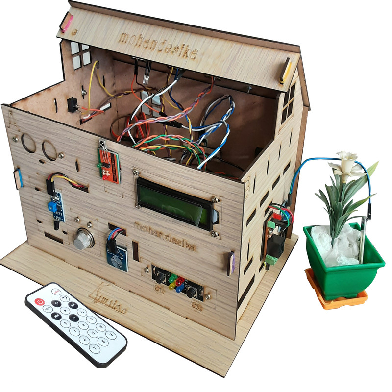 ماکت آموزشی مهندسیکا مدل ریموت کنترل مادون قرمز Smart - 022