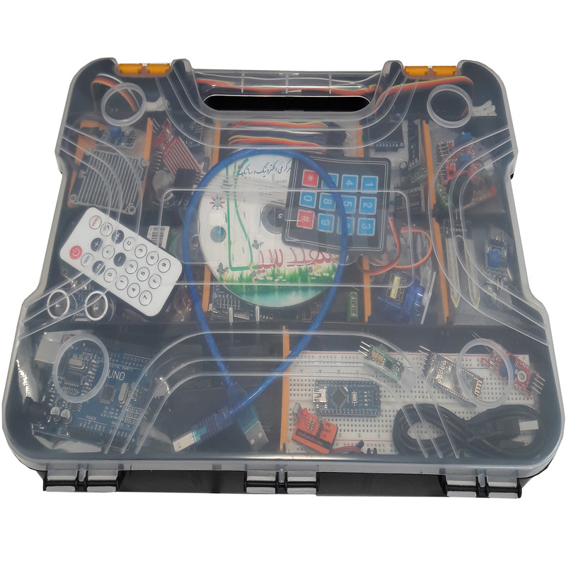 کیت آموزش الکترونیک مهندسیکا مدل Arduino+18UNO