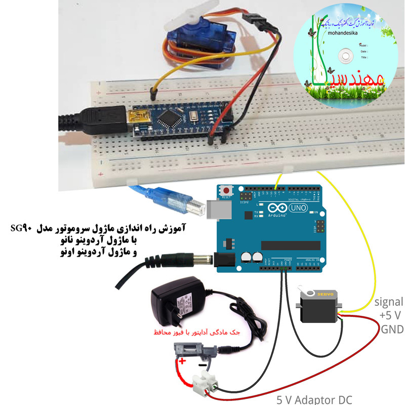 کیت آموزش الکترونیک مهندسیکا مدل Arduino+18UNO