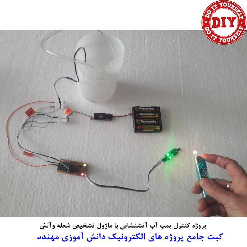 کیت آموزش الکترونیک مهندسیکا مدل 55 پروژه جامع دانش آموزی DIY+55