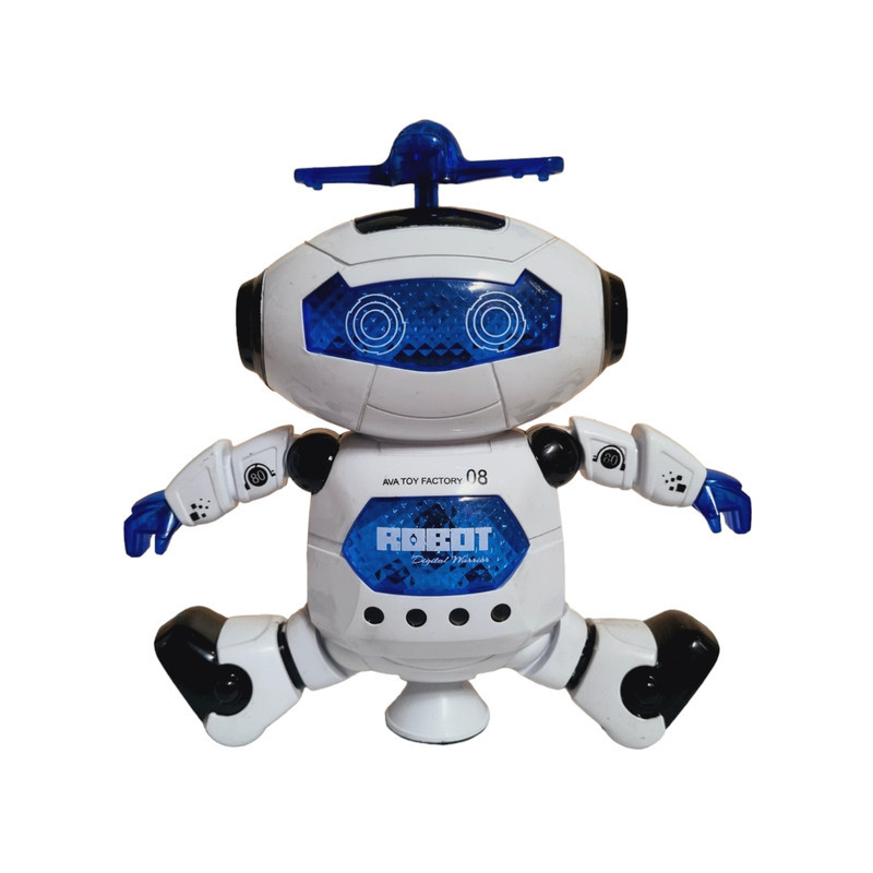 ربات ناب سل مدل چرخشی رقصنده موزیکال ROBOCOPTER DANCING ROBOT