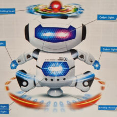 ربات ناب سل مدل چرخشی رقصنده موزیکال ROBOCOPTER DANCING ROBOT