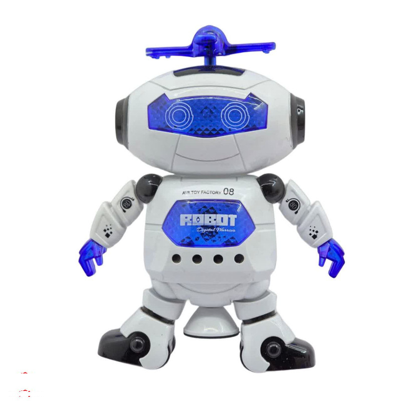 ربات ناب سل مدل چرخشی رقصنده موزیکال ROBOCOPTER DANCING ROBOT