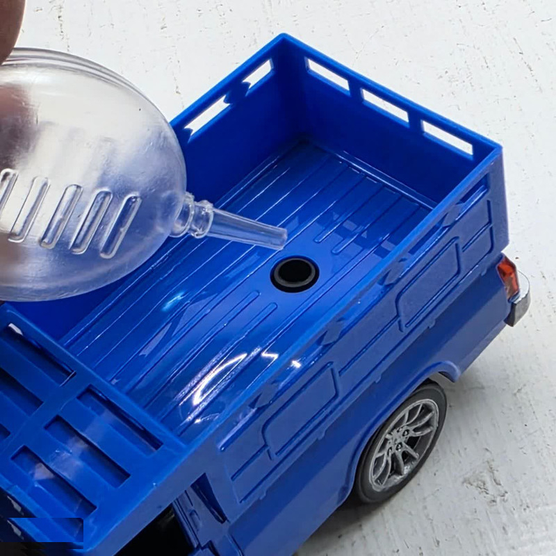 ماشین بازی ناب سل مدل نیسان دودزا فلزی چراغدار موزیکال NISSAN به همراه جاسوییچی