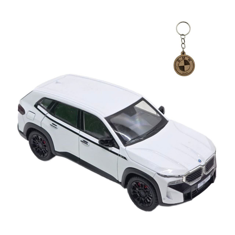 ماکت ماشین ناب سل مدل ب ام و دودزا فلزی شاسی بلند ایکس ام BMW XM به همراه جاسوییچی