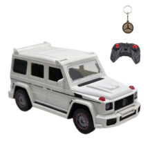 ماشین بازی کنترلی ناب سل مدل بنز جی کلاس دودزا شارژی چراغدار به همراه جاسوییچی Mercedes-Benz G-Class