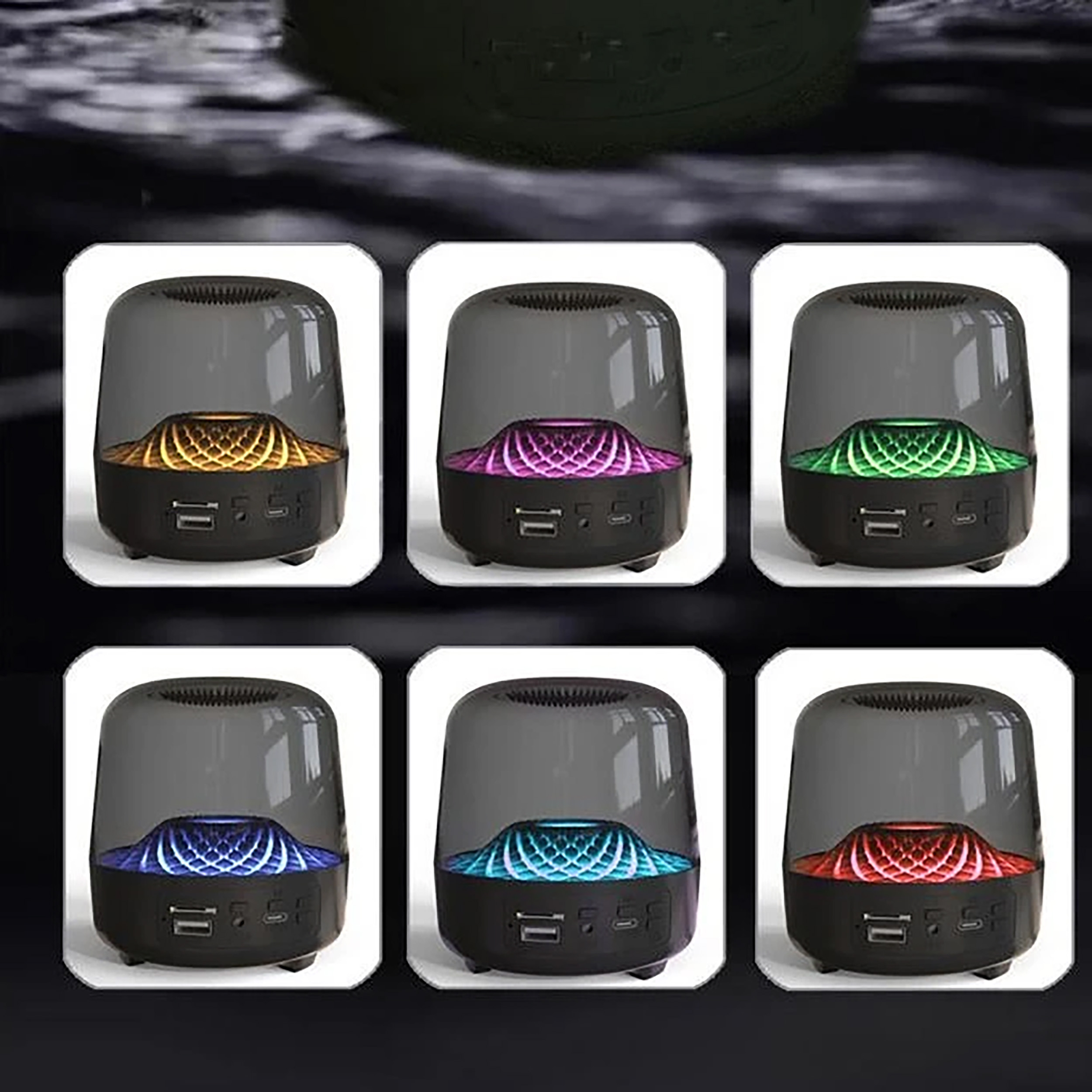 اسپیکر بلوتوثی مدل GLAZE - 4