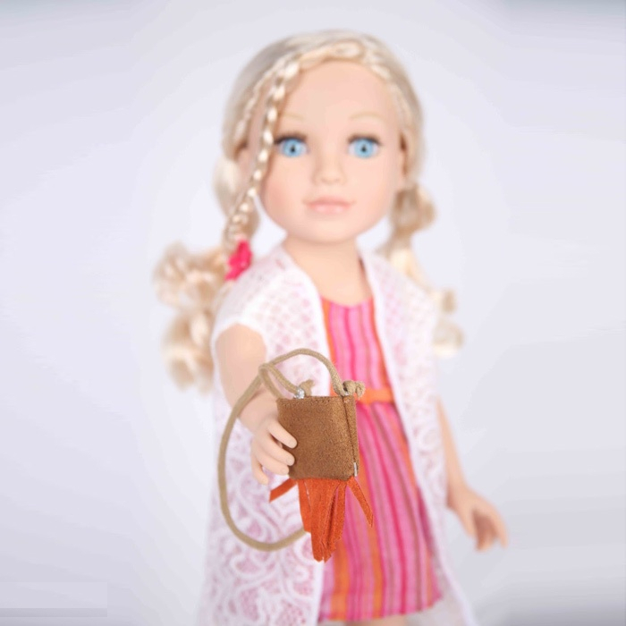 عروسک دخترانه کد 004 سایز 46 سانتی متر