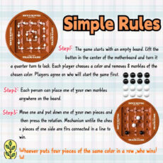 بازی فکری مدل دوز چرخشی