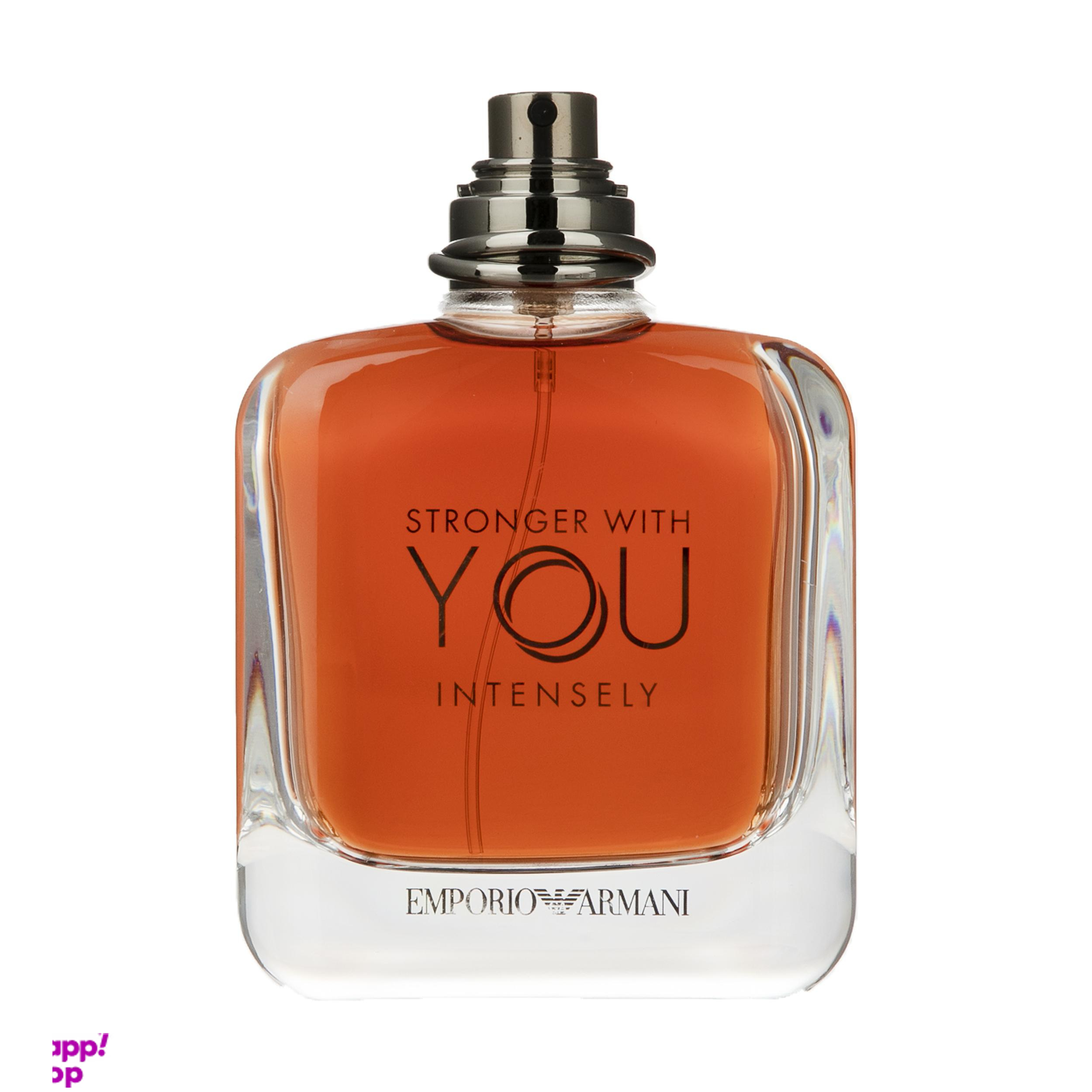 تستر ادوپرفیوم مردانه امپریو آرمانی (Emporio Armani) مدل Stronger with you intensely حجم 100 میلی‌ لیتر (غیر اصل)