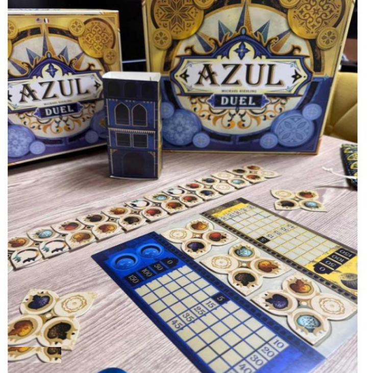 بازی فکری دهکده بردگیم مدل آزول دوئل Azul Duel