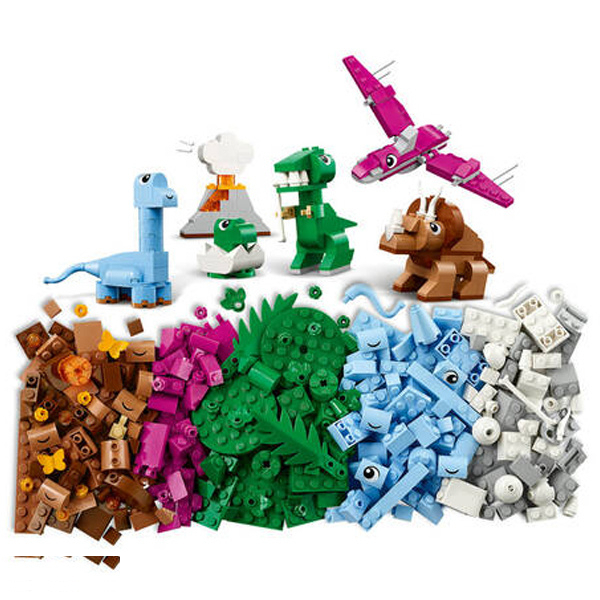 ساختنی لگو سری کلاسیک مدل Creative Dinosaurs کد 11041