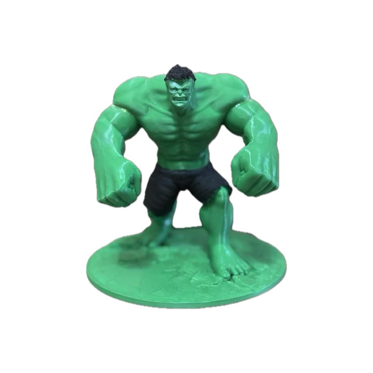 اکشن فیگور مدل هالک سایز 14 سانتی‌ متر رنگ سبز