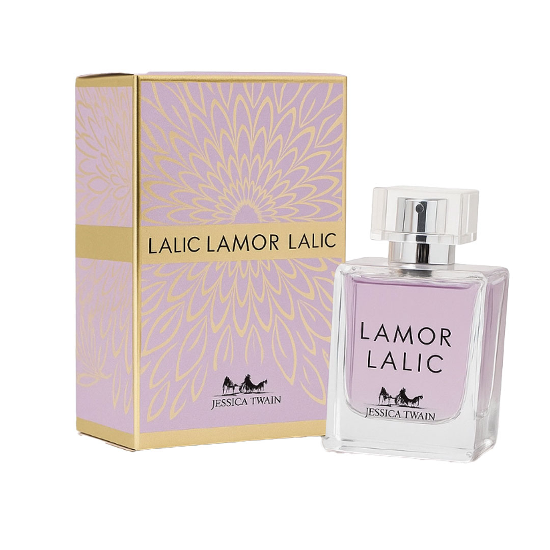 ادوپرفیوم زنانه جسیکا تواین مدل لالیک لامور حجم 100 میلی لیتر