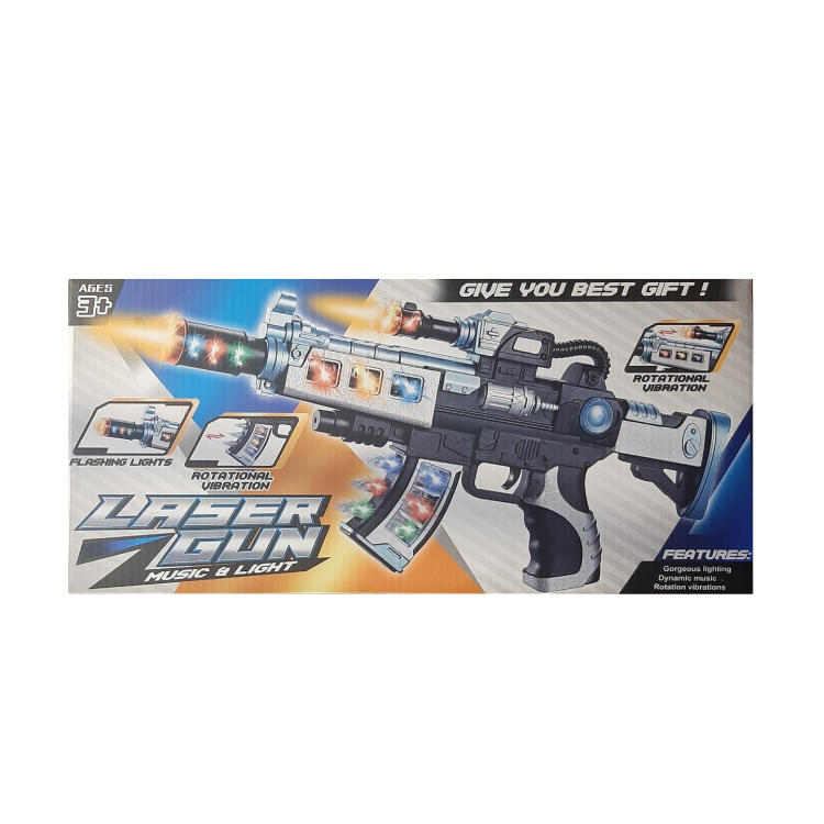 تفنگ اسباب بازی موزیکال کد 16B-788