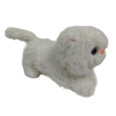 عروسک طرح گربه پشمالو کد 01 سایز 20 سانتی متر