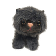 عروسک طرح گربه پشمالو کد 01 سایز 20 سانتی متر