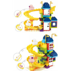 ساختنی لگو 134 قطعه طرح سرسره و جوجه اردک کد 101379