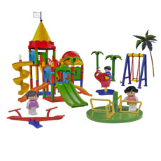 ساختنی 128 قطعه ناب سل مدل پارک شادی