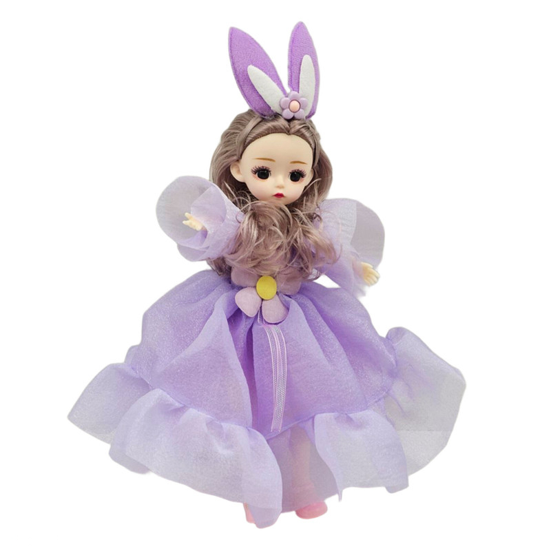 عروسک ناب سل مدل مفصلی موزیکال چراغدار ارتفاع 35 سانتی متر