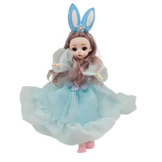 عروسک ناب سل مدل مفصلی موزیکال چراغدار ارتفاع 35 سانتی متر