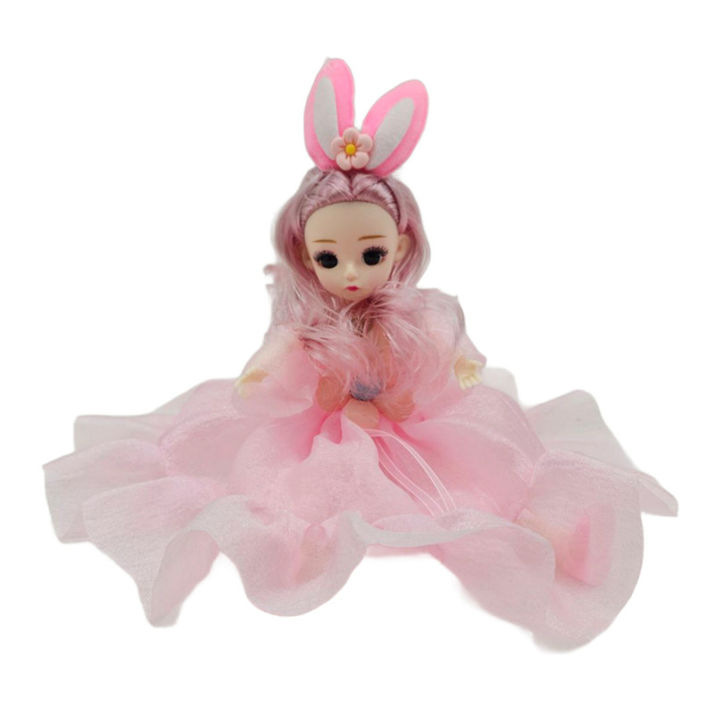 عروسک ناب سل مدل مفصلی موزیکال چراغدار ارتفاع 35 سانتی متر