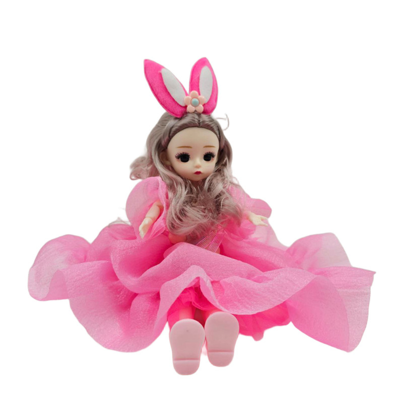 عروسک ناب سل مدل مفصلی موزیکال چراغدار ارتفاع 35 سانتی متر