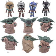 فیگور ناب سل مدل بیبی یودا و دوستان مجموعه 10 عددی