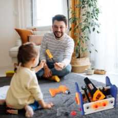 ست اسباب بازی ابزار مهندسی ناب سل مدل ابزار تعمیراتی کودکان مجموعه 58 عددی