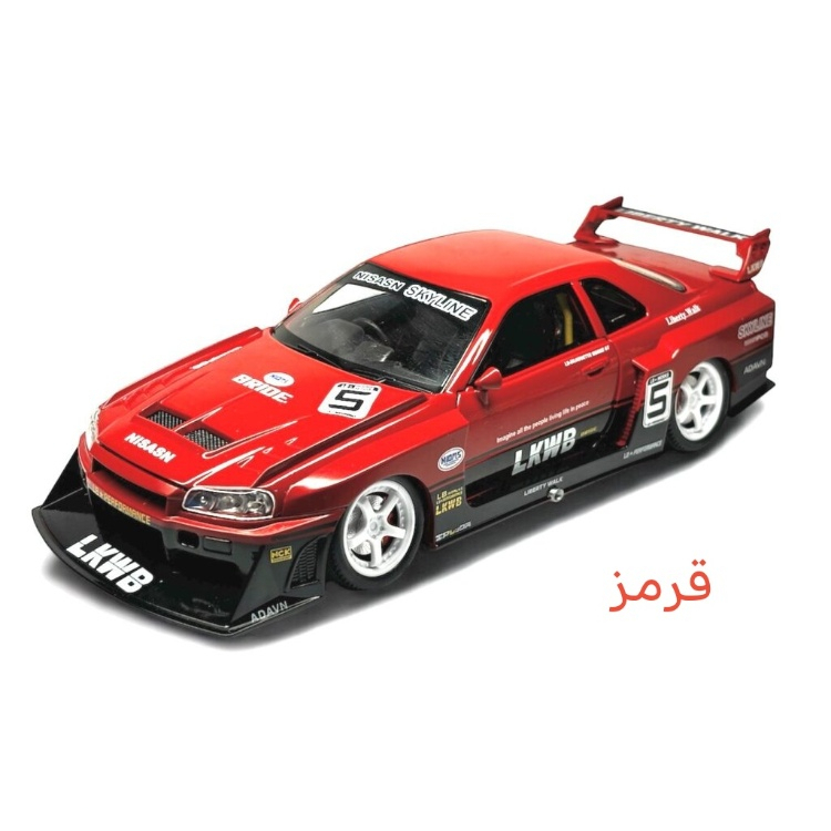 ماکت ماشین مدل نیسان GT-R34