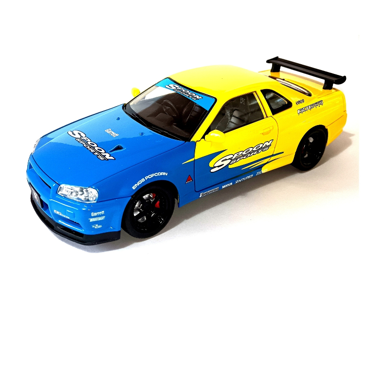 ماکت ماشین مدل نیسان GT-R34
