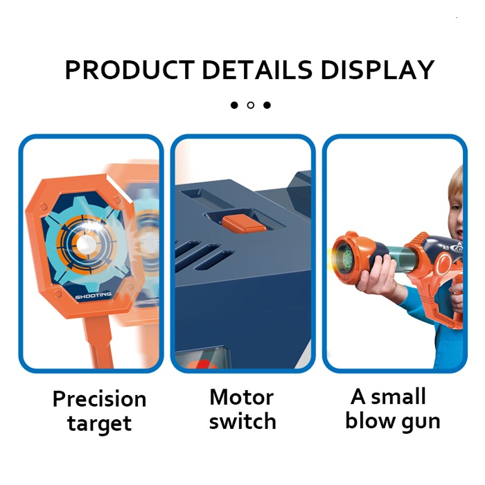 تفنگ پمپی توپ پرت کن با سیبل کد 7707