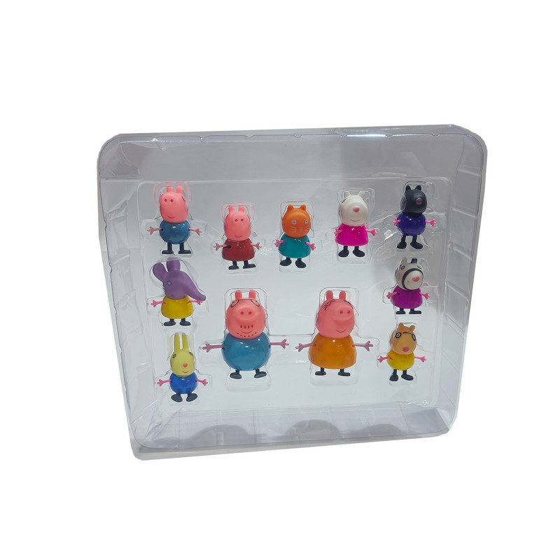 اکشن فیگور مدل پپاپیگ بسته 11 عددی