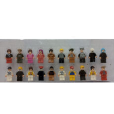 اکشن فیگور مدل آدمک کد 799 ارتفاع 4 سانتی متر مجموعه 20 عددی